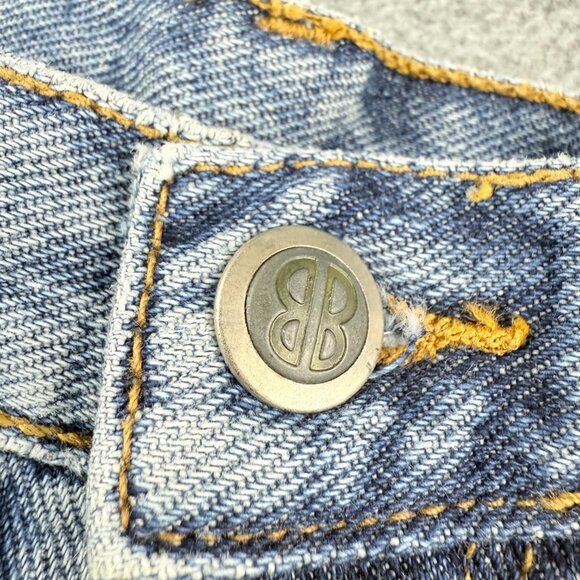 Vintage 90s Bill Blass High-Rise Tapered Leg Jeans Women’s Size 14 – 100% Cotton - Picture 3 of 13